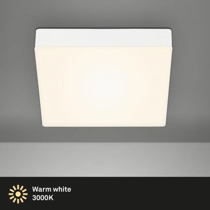 Briloner 7070-016 - LED-kattovalaisin FLAME LED/16W/230V valkoinen