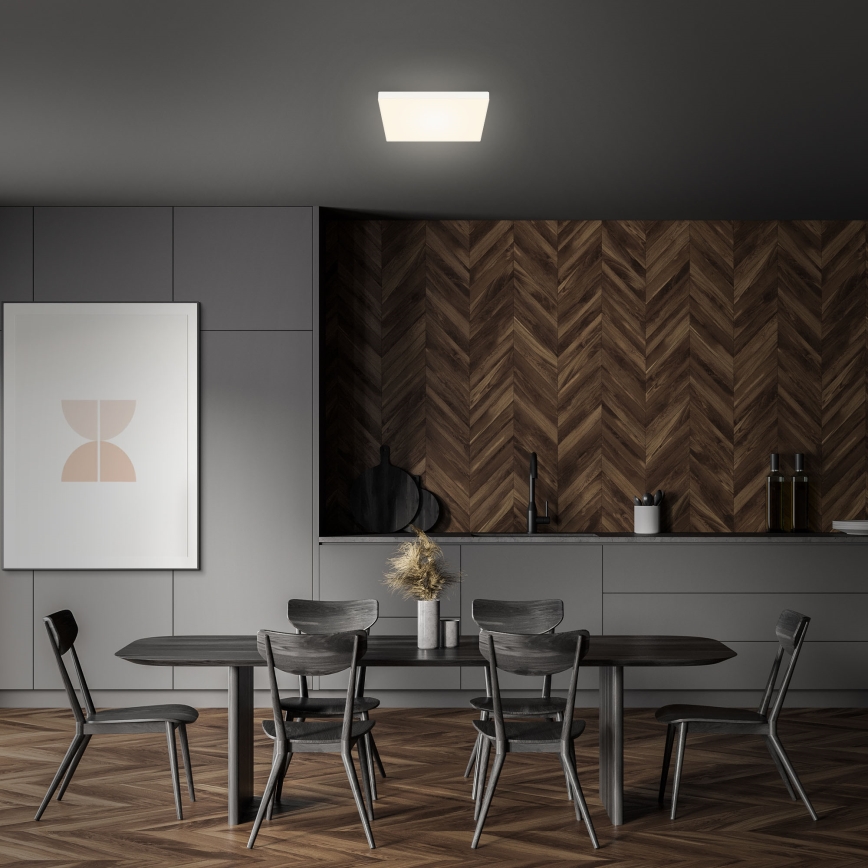 Briloner 7071016 - LED-kattovalaisin FLAME LED/21W/230V valkoinen