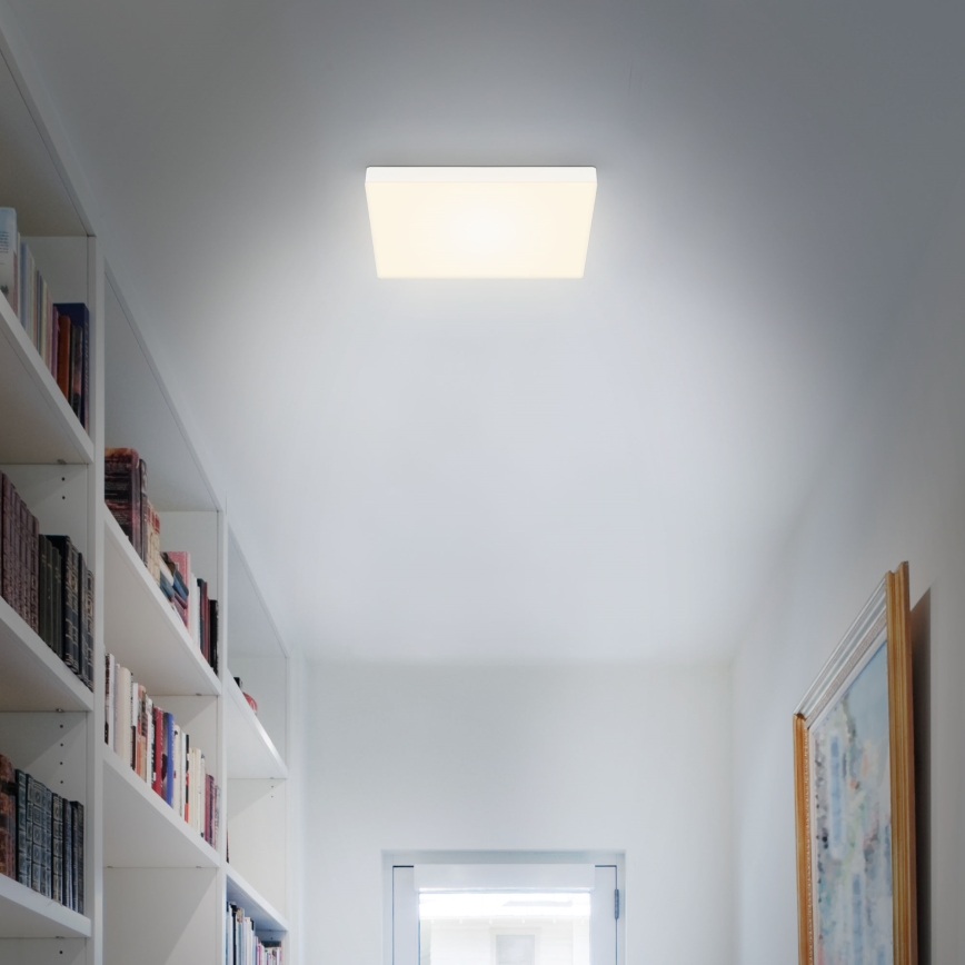 Briloner 7071016 - LED-kattovalaisin FLAME LED/21W/230V valkoinen
