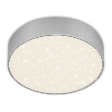Briloner 7072-414 - LED-kattovalaisin STAR SKY LED/11W/230V 4000K halkaisija 15 cm hopea