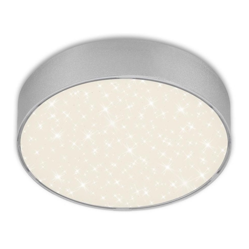 Briloner 7072-414 - LED-kattovalaisin STAR SKY LED/11W/230V 4000K halkaisija 15 cm hopea