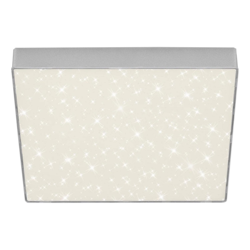 Briloner 7078-414 - LED-kattovalaisin STAR SKY LED/21W/230V 4000K 28x28 cm hopea