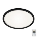 Briloner 7079-015 - Himmennettävä LED-kattovalaisin SLIM LED/18W/230V 2700-6500K + kauko-ohjaus