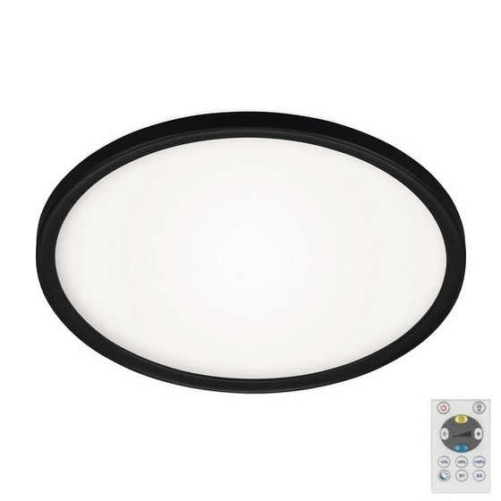 Briloner 7079-015 - Himmennettävä LED-kattovalaisin SLIM LED/18W/230V 2700-6500K + kauko-ohjaus
