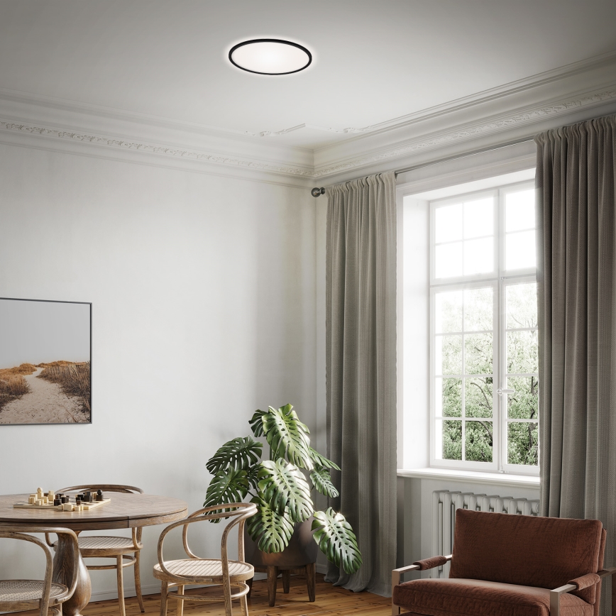 Briloner 7079-015 - Himmennettävä LED-kattovalaisin SLIM LED/18W/230V 2700-6500K + kauko-ohjaus