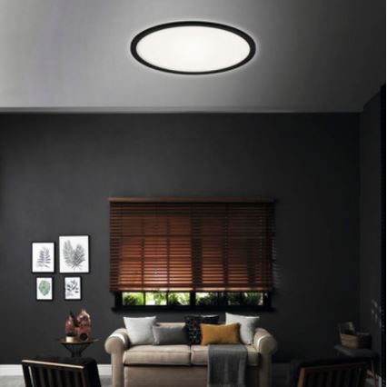 Briloner 7079-015 - Himmennettävä LED-kattovalaisin SLIM LED/18W/230V 2700-6500K + kauko-ohjaus