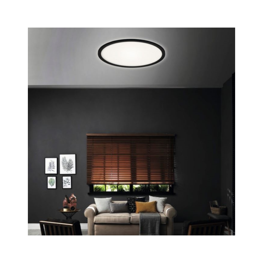 Briloner 7079-015 - Himmennettävä LED-kattovalaisin SLIM LED/18W/230V 2700-6500K + kauko-ohjaus