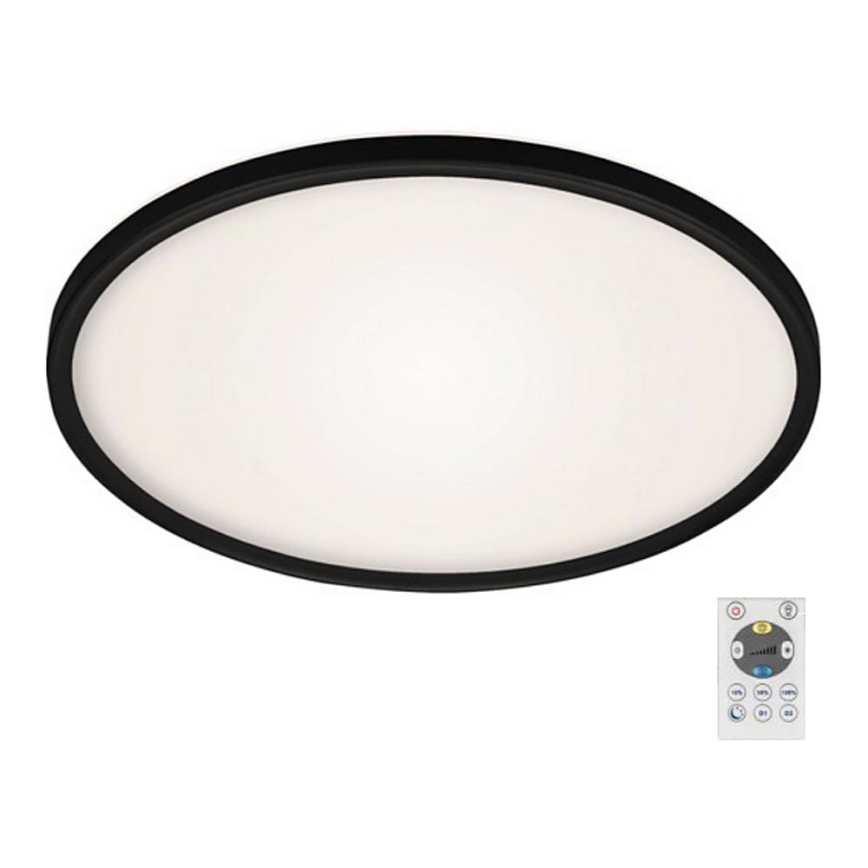 Briloner 7080-015 - Himmennettävä LED-kattovalaisin SLIM LED/22W/230V 2700-6500K + kauko-ohjaus