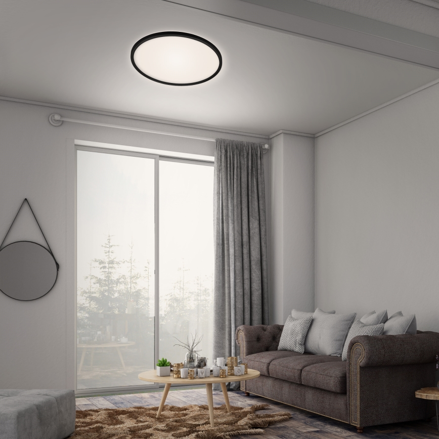 Briloner 7080-015 - Himmennettävä LED-kattovalaisin SLIM LED/22W/230V 2700-6500K + kauko-ohjaus