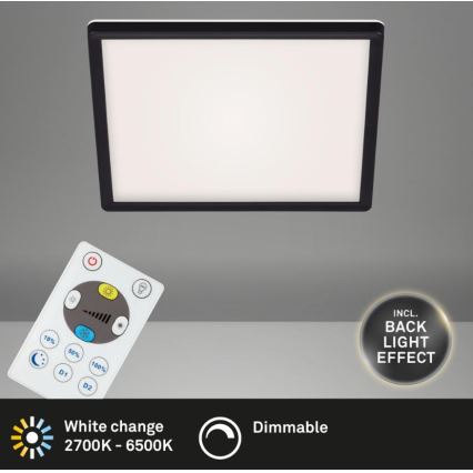 Briloner 7082-015 - LED Himmennettävä kattovalo SLIM LED/22W/230V 2700-6500K + kaukosäädin