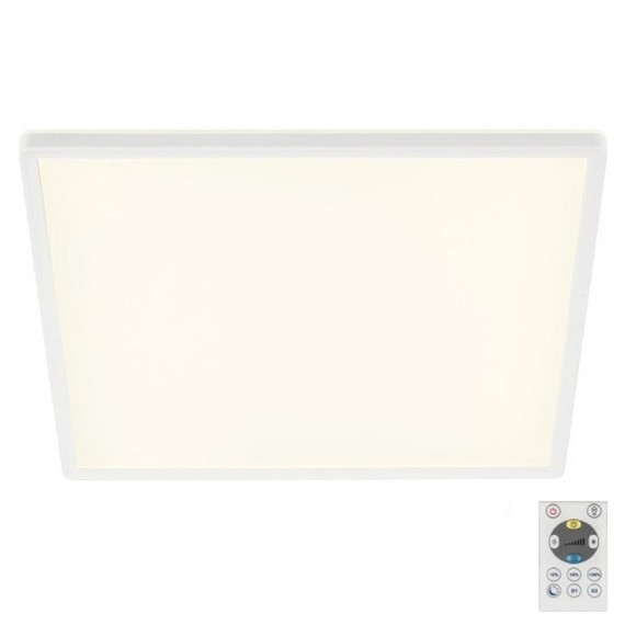 Briloner 7082-016 - Himmennettävä LED-kattovalaisin SLIM LED/22W/230V 2700-6500K + kauko-ohjaus