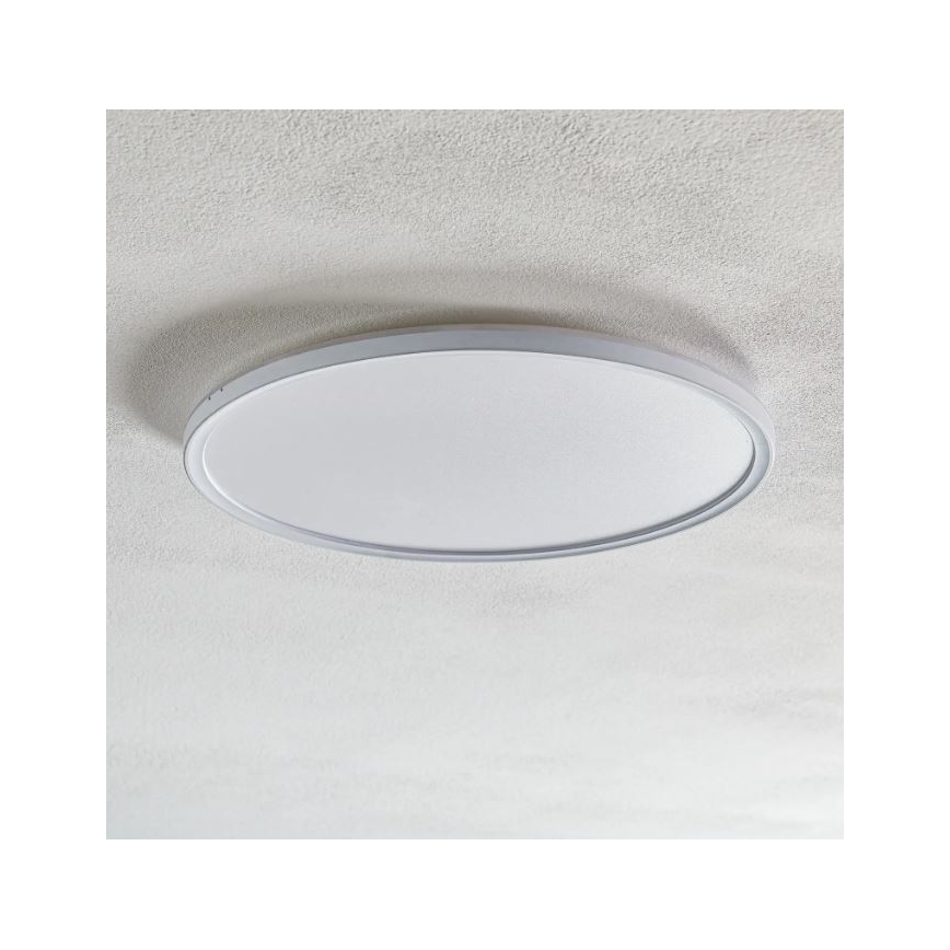 Briloner 7094-416 - LED RGBW Himmennettävä kattovalo SLIM LED/22W/230V + kauko-ohjaus