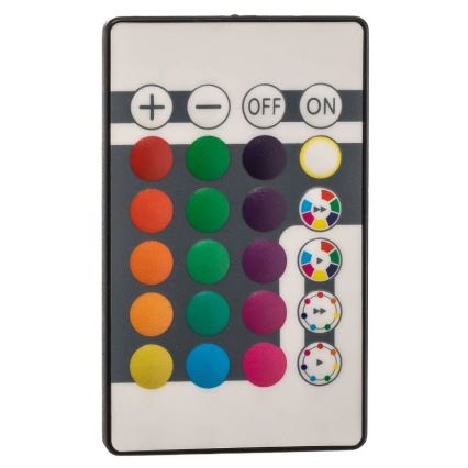 Briloner 7094-416 - LED RGBW Himmennettävä kattovalo SLIM LED/22W/230V + kauko-ohjaus