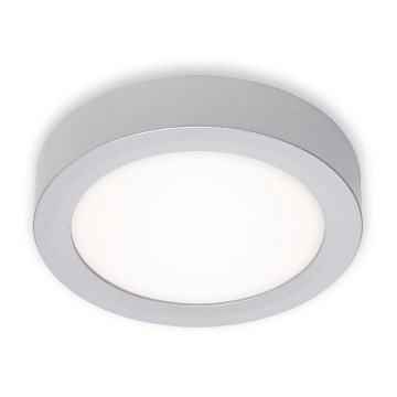 Briloner 7122-014 - LED-kattovalaisin FIRE, 11 W, 230 V, 3000 K, Ø 17 cm, hopea