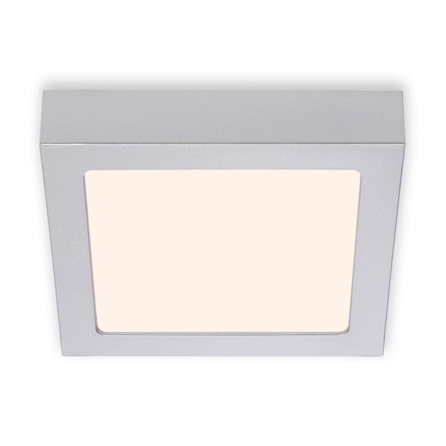 Briloner 7123-014 - LED-kattovalaisin FIRE LED/12W/230V 3000K 17x17cm hopea