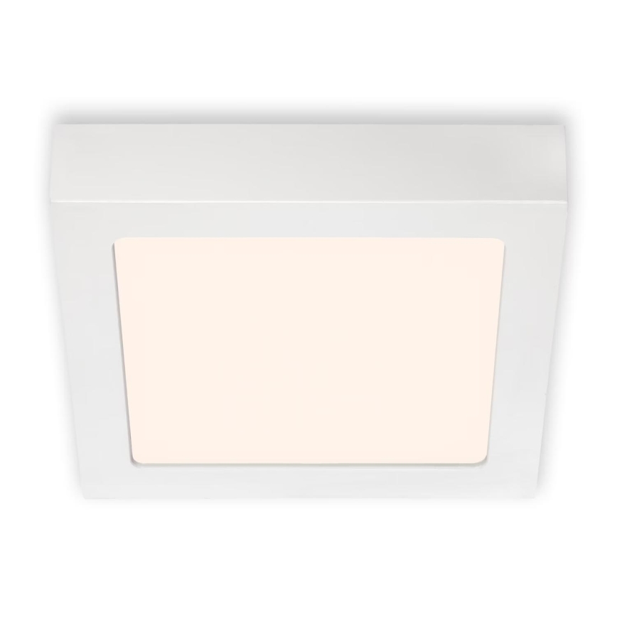 Briloner 7123-016 - FIRE LED -kattovalaisin, 12 W, 230 V, 3000 K, 17×17 cm, valkoinen