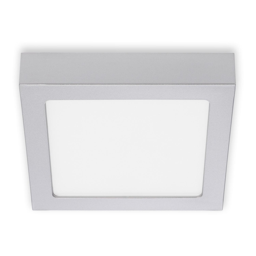 Briloner 7123-414 - LED-kattovalaisin FIRE LED/12W/230V hopea