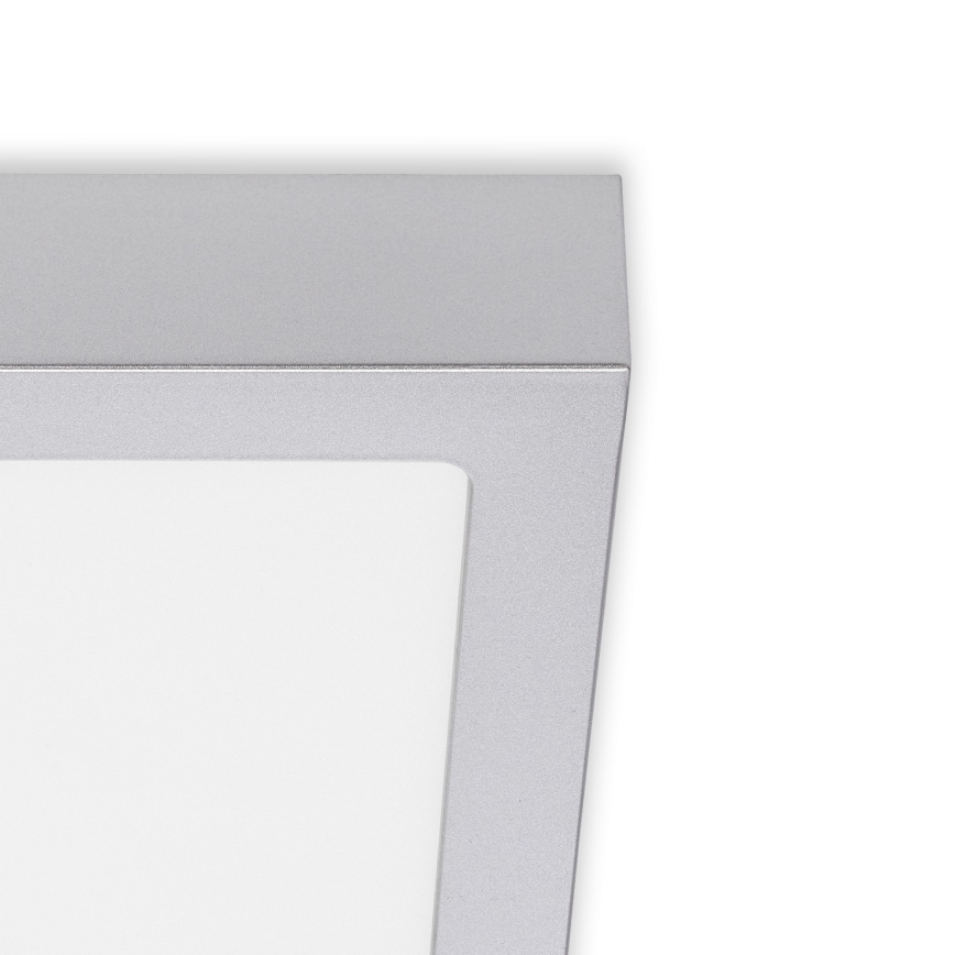 Briloner 7123-414 - LED-kattovalaisin FIRE LED/12W/230V hopea