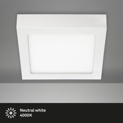 Briloner 7123-416 - LED-kattovalaisin FIRE LED/12W/230V valkoinen