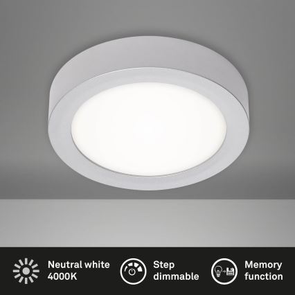 Briloner 7124-414 - Himmennettävä LED-kattovalo FIRE LED/12W/230V 4000K