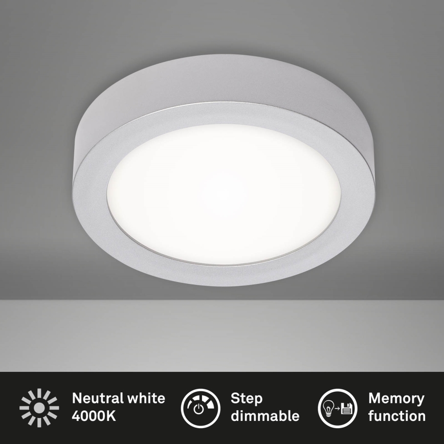Briloner 7124-414 - Himmennettävä LED-kattovalo FIRE LED/12W/230V 4000K