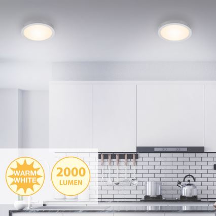 Briloner 7141-014 - LED-kattovalaisin FIRE LED/21W/230V 3000K