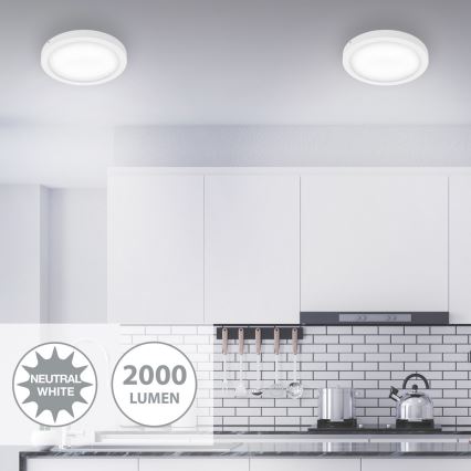 Briloner 7141-416 - LED-kattovalaisin FIRE LED/21W/230V