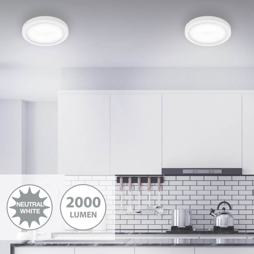 Briloner 7141-416 - LED-kattovalaisin FIRE LED/21W/230V