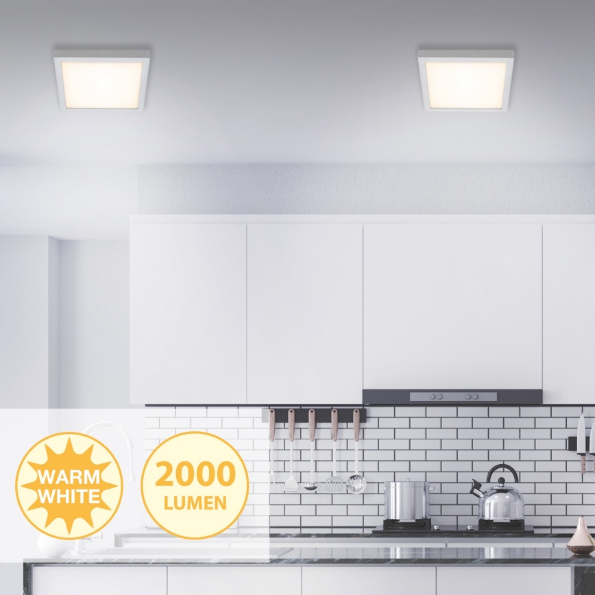 Briloner 7142-014 - LED-kattovalaisin FIRE LED/21W/230V 3000K