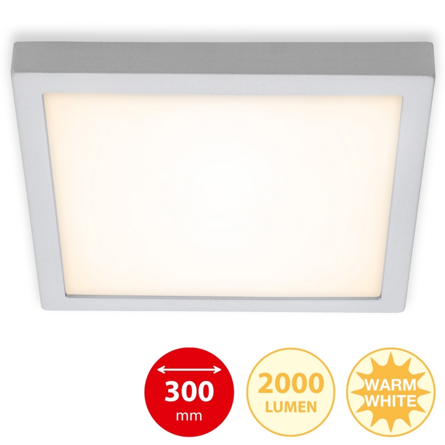 Briloner 7142-014 - LED-kattovalaisin FIRE LED/21W/230V 3000K