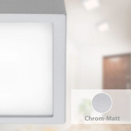 Briloner 7142-414 - LED-kattovalaisin FIRE LED/21W/230V 4000K