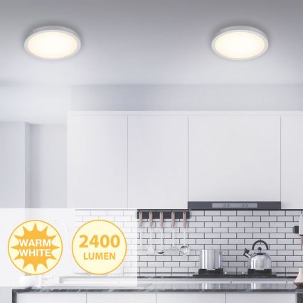 Briloner 7143-014 - LED Kattovalo FIRE LED/24,5W/230V 3000K