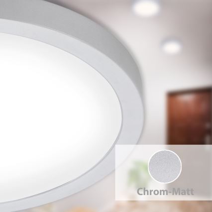 Briloner 7143-414 - LED-kattovalaisin FIRE LED/24,5W/230V 4000K