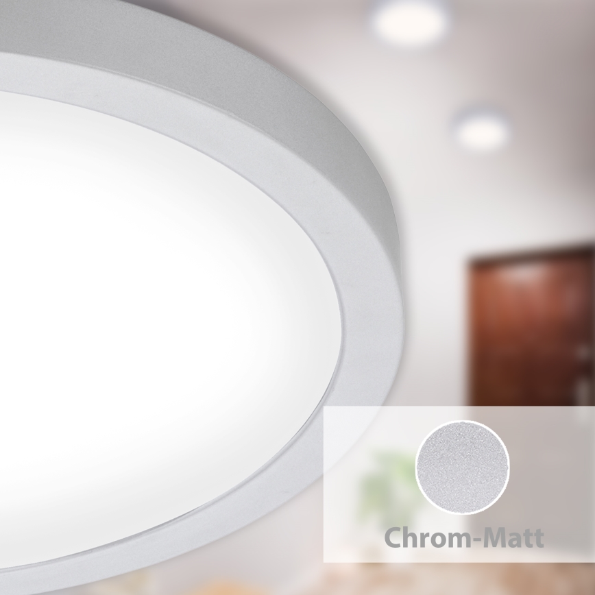 Briloner 7143-414 - LED-kattovalaisin FIRE LED/24,5W/230V 4000K