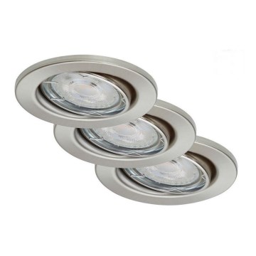 Briloner 7148-032-SETTI 3xLED himmennettävä kylpyhuoneen valo 1xGU10/5W/230V IP23