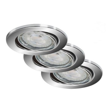 Briloner 7148-038-SETTI 3xLED himmennettävä kylpyhuoneen valo 1xGU10/5W/230V IP23