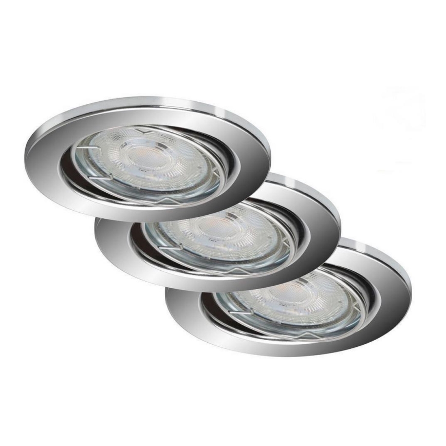 Briloner 7148-038-SETTI 3xLED himmennettävä kylpyhuoneen valo 1xGU10/5W/230V IP23