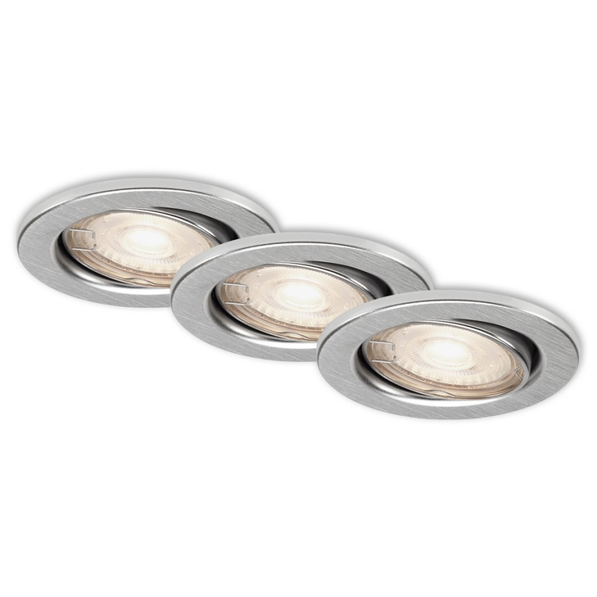 Briloner 7148-039-SETTI 3xLED himmennettävä kylpyhuoneen valo  GU10/5,5W/230V IP23