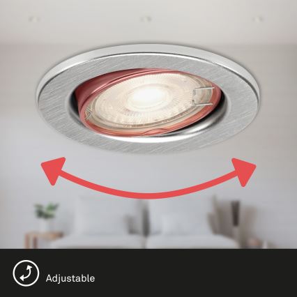 Briloner 7148-039-SETTI 3xLED himmennettävä kylpyhuoneen valo  GU10/5,5W/230V IP23