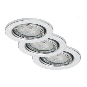 Briloner 7149-039-SETTI 3xLED himmennettävä kylpyhuoneen valo 1xGU10/5W/230V IP23