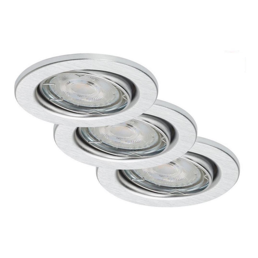 Briloner 7149-039-SETTI 3xLED himmennettävä kylpyhuoneen valo 1xGU10/5W/230V IP23