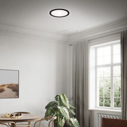 Briloner 7150-415 - LED Kattovalaisin SLIM LED/12W/230V d. 19 cm
