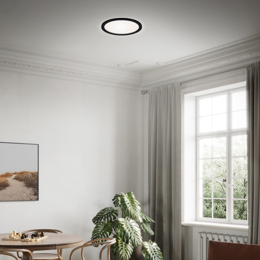 Briloner 7150-415 - LED Kattovalaisin SLIM LED/12W/230V d. 19 cm