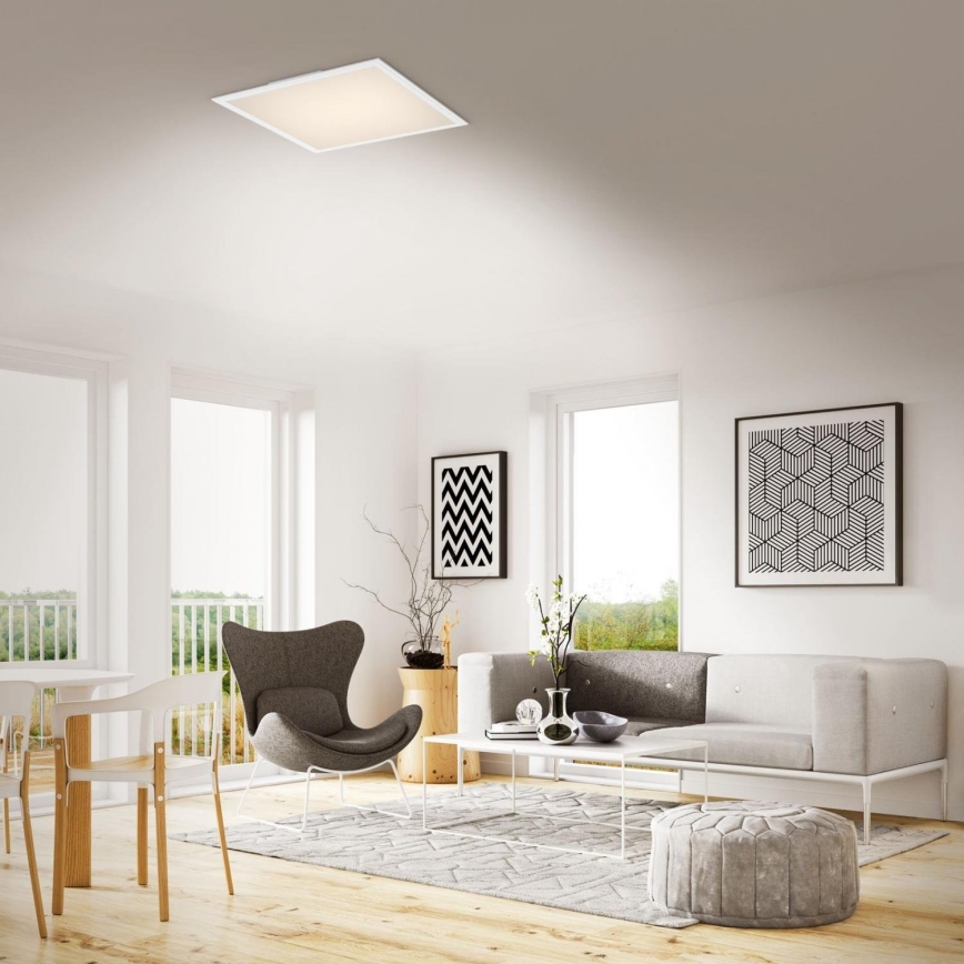 Briloner 7152-016 - LED RGB Himmennetty kiinteä paneeli COLOUR LED/24W/230V 3000-6500K + kauko-ohjaus
