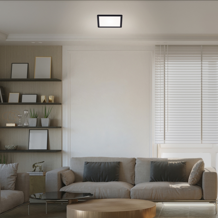 Briloner 7153-415 - LED-kattovalaisin SLIM LED/12W/230V 19x19 cm