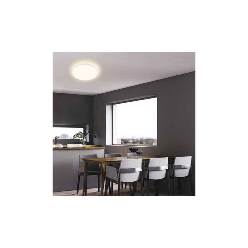 Briloner 7155-416 - LED-kattovalaisin SLIM LED/18W/230V
