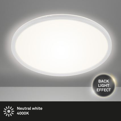 Briloner 7157-416 - LED-kattovalaisin SLIM LED/22W/230V halkaisija 42 cm