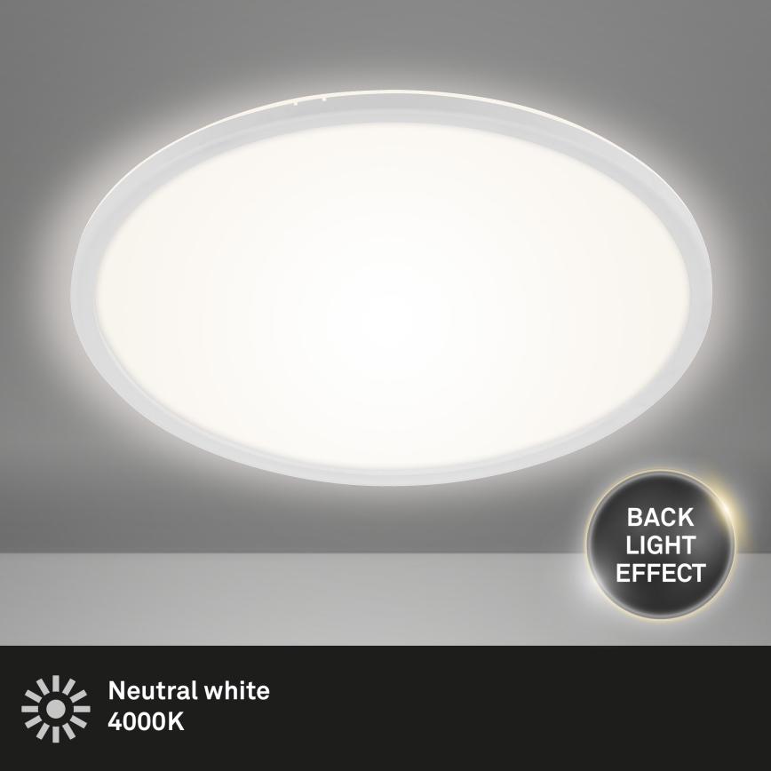 Briloner 7157-416 - LED-kattovalaisin SLIM LED/22W/230V halkaisija 42 cm