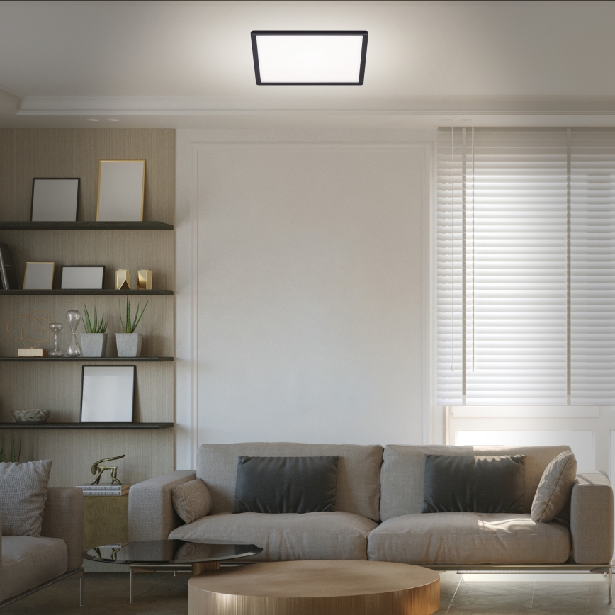 Briloner 7158-415 - LED-kattovalaisin SLIM LED/22W/230V 42x42 cm