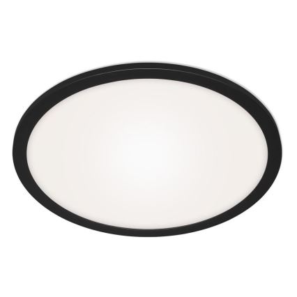 Briloner 7168-015 - Himmennettävä LED-kattovalaisin PIATTO LED/22W/230V 3000-6500K halkaisija 40 cm musta + kauko-ohjaus
